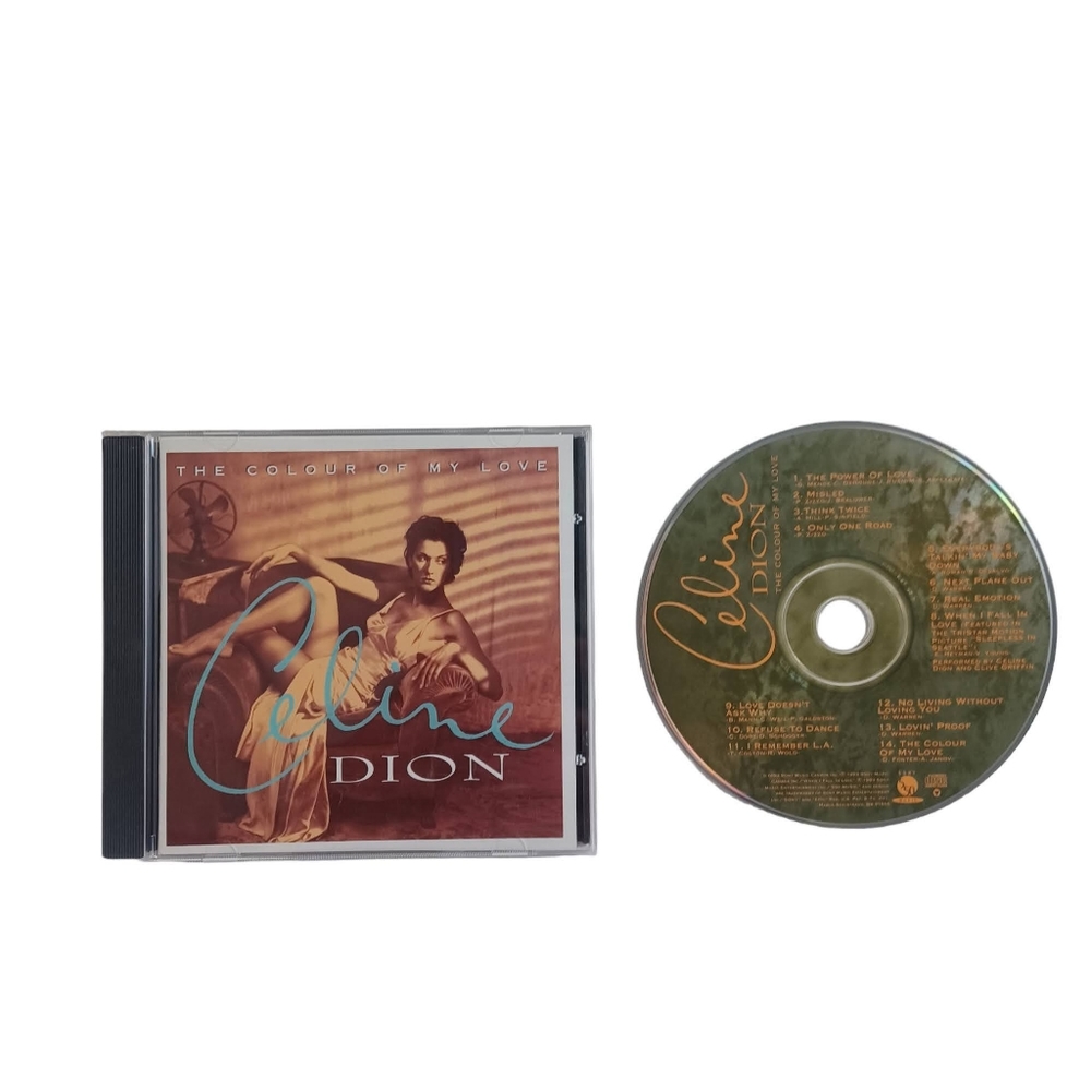 Celine Dion CD The Colour Of My Love -Music -90s -Rock -Pop *MINOR WEAR